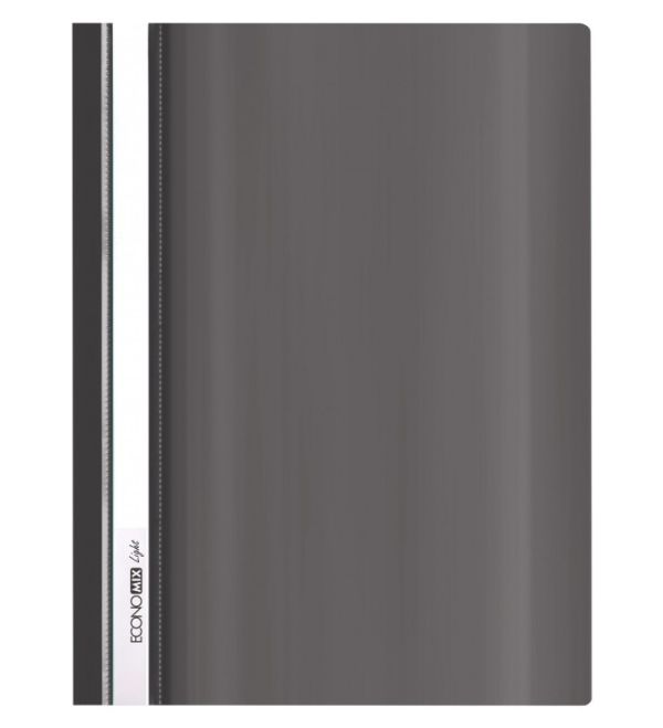 Скоросшиватель пластиковый А4 Economix Light 38503-01 черный 10/300шт/уп