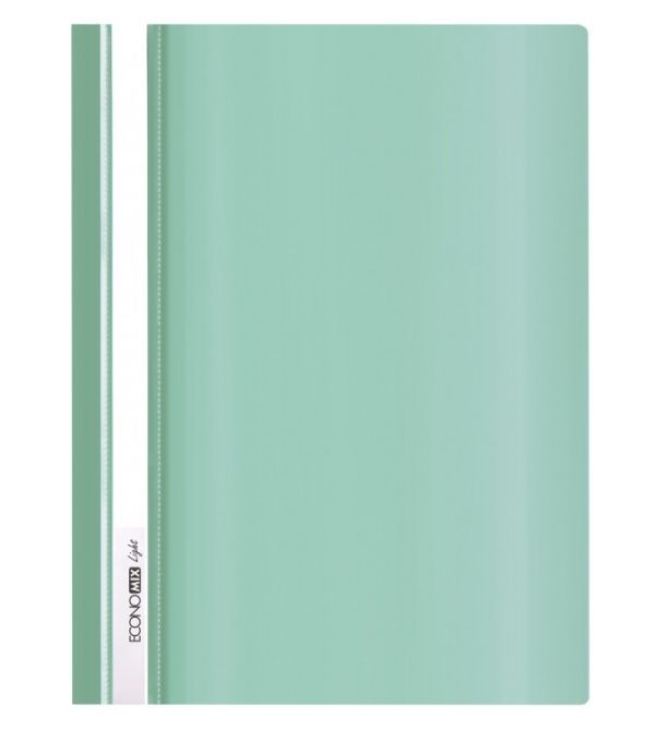Скоросшиватель пластиковый А4 Economix Light 38503-04 зеленый 10/300шт/уп