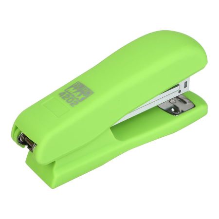Степлер №24/6 26/6 20л 65мм пластиковый Rubber Touch BM.4202-15 зеленый 12/216шт/уп