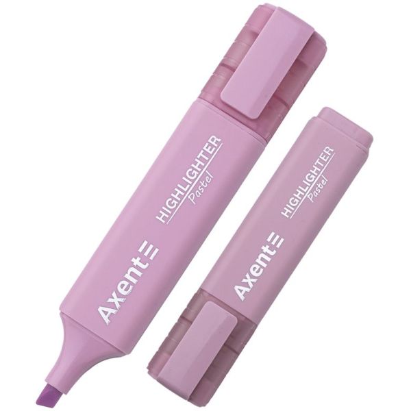 Маркер текстовый Axent 2537-36-a лавандовый pastel 12шт/уп