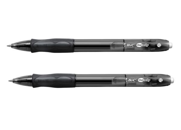 Ручка гелева автоматична з грипом BIC Джелосіті Оріджинал чорна bc829157 12шт/уп