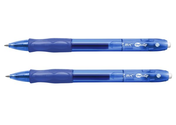 Ручка гелева автоматична з грипом BIC Джелосіті Оріджинал синя bc526274 12шт/уп