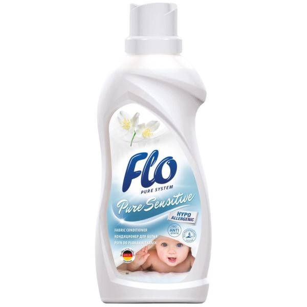 Кондиционер 1л Flo Pure Sensitive Детский 9шт/ящ
