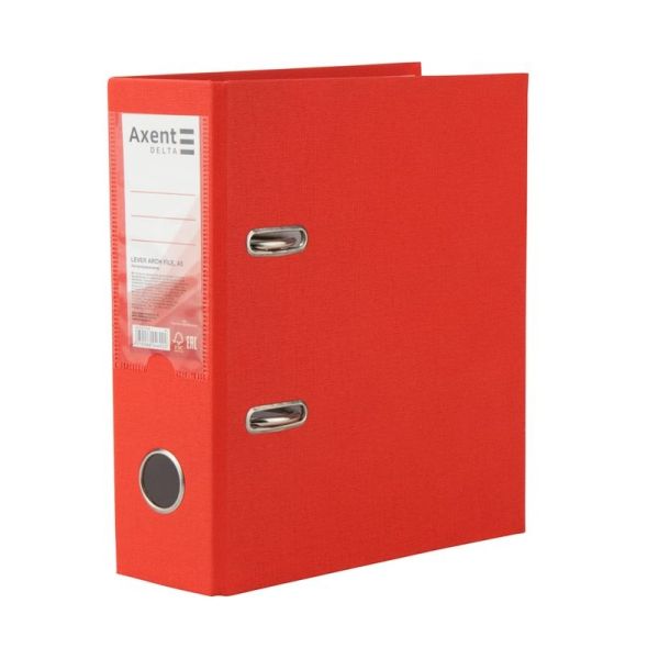 Сегрегатор книжный А5 75мм красный Axent d1718-06c 1/20шт/уп