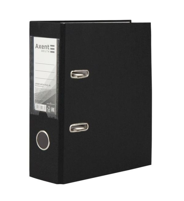 Сегрегатор книжный А5 75мм черный Axent d1718-01c 1/20шт/уп