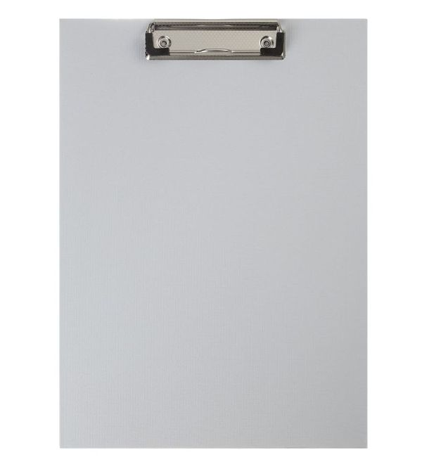 Клипборд А4 BM.3411-09 PVC серый 30/60шт/уп