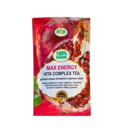 Чай-концентрат Vita Complex Max Energy 20г 30шт/уп