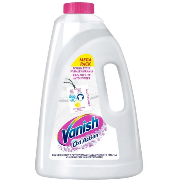 Пятновыводитель Vanish White Oxi 3л