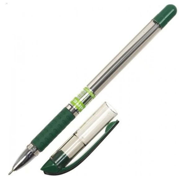 Ручка масляна Hiper Max Writer Evolution HO-335-ES зелена 10шт/уп