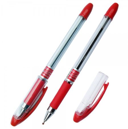 Ручка шариковая Piano Maxriter РТ-335 0,6мм красная 10/100шт/уп
