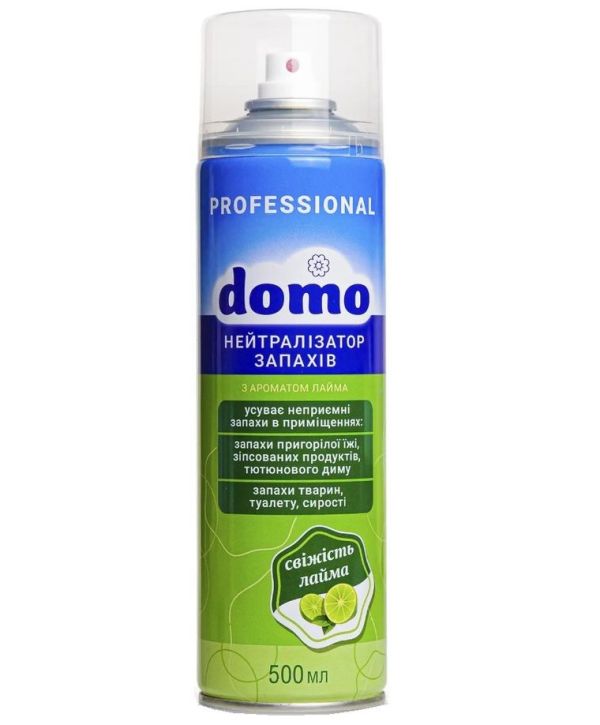 Нейтрализатор запаха Domo с ароматом лайма 500 мл 12шт/уп
