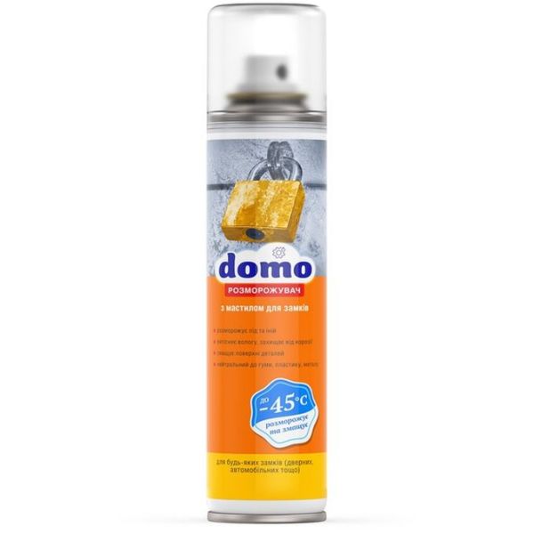 Размораживатель для замков с маслом 150мл DOMO XD 10086 20шт/уп