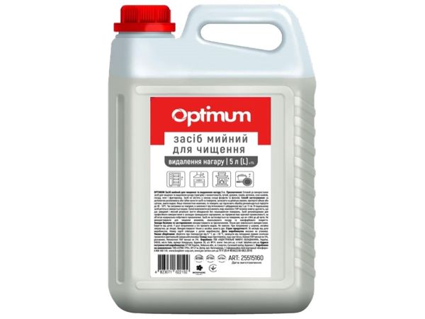 Миючий засіб для кухні 5л OPTIMUM Антижир 25515160 3шт/ящ