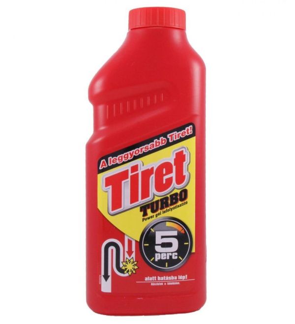 Засіб для прочищення труб Tiret Turbo 500мл