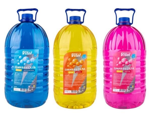 Омивач скла літній VITOL 5л