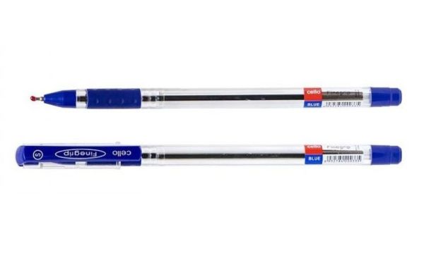 Ручка масляна Cello FINEGRIP 388 синя 5шт/уп