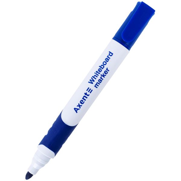 Маркер для доски Axent Whiteboard Comfort Grip 2552-02-a синий 12/144шт/уп