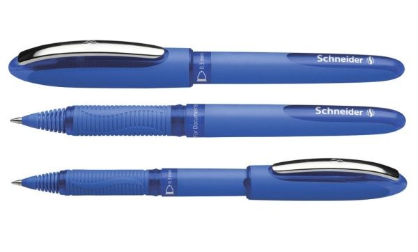 Ручка капілярна ролер Schneider ONE HYBRID 0,3мм синя S183103