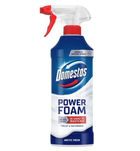 Чистящее средство для мытья и дезинфекции Domestos ПЕНА 0,435л Арктическая свежесть 12шт/уп