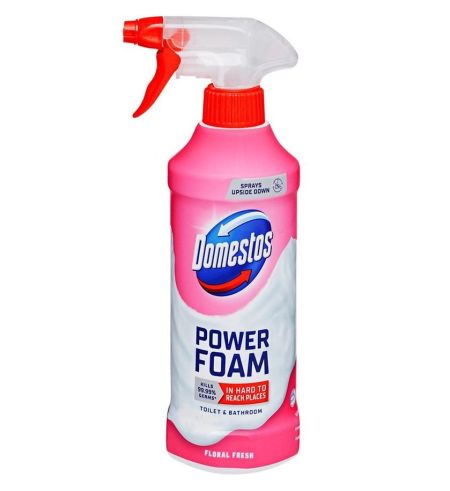 Чистящее средство для мытья и дезинфекции Domestos ПЕНА 0,435л Цветочная свежесть 12шт/уп