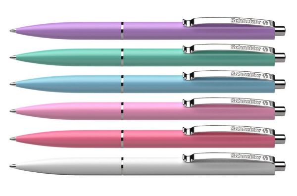 Ручка шариковая автоматическая Sсhneider К15 130840 Pastel корпус ассорти, синяя 50шт/уп