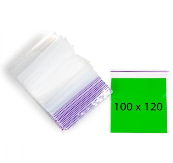 Пакет на блискавці zip-lock 10х12см 100шт/уп