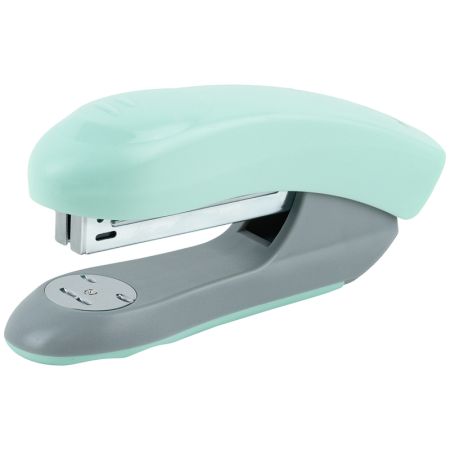 Степлер №24/6 26/6 20л 65мм пластиковый Axent Welle-2 Pastelini 4820-18-a мятный 12/96шт/уп