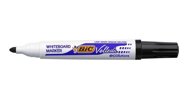 Маркер для дошки BIC Velleda 1701  2-4 мм чорний 12/144шт/уп
