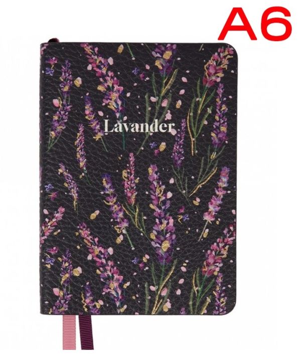Щоденник А6 недатований м'яка обкладинка Lavander Leo Planner 252712