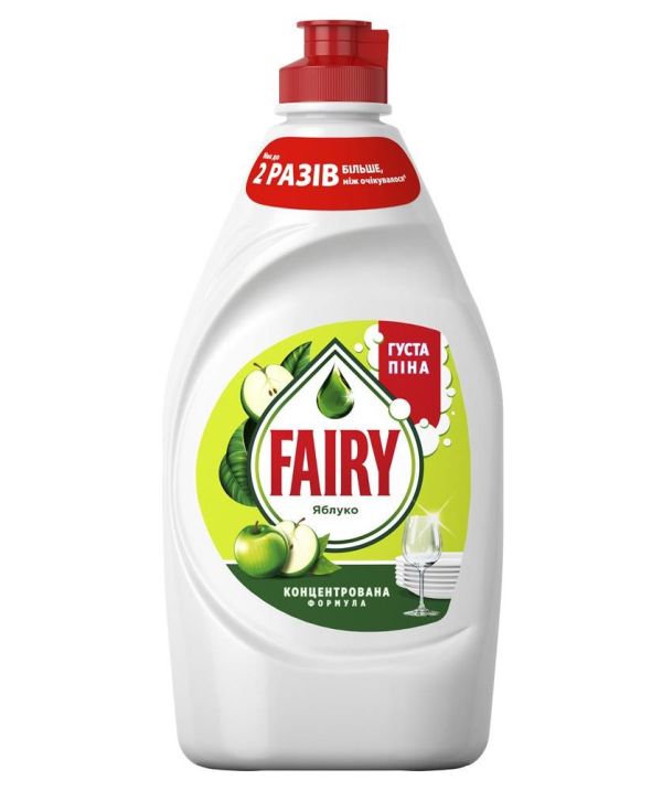 Средство для мытья посуды Fairy 450мл Зеленое яблоко 21шт/уп