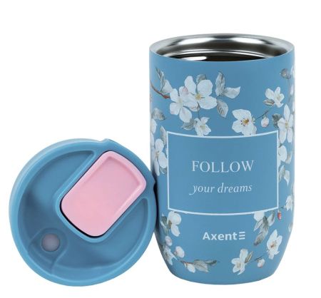 Термочашка 350 мл. Gentle Blossom Axent 8721-9-a 1/25шт/уп
