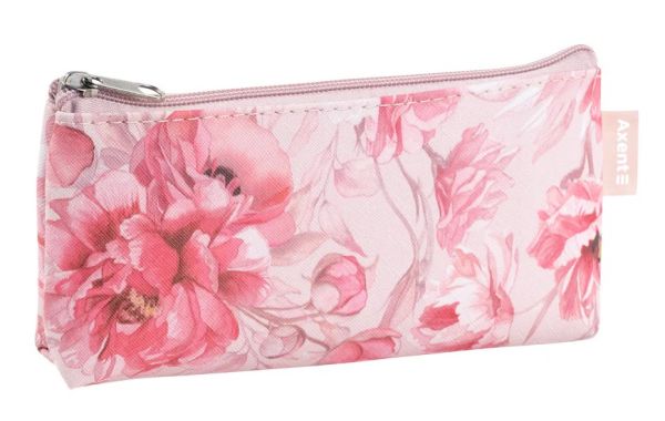 Пенал на блискавці Axent 1460-3-a-cc Peony Dreams 12шт/уп