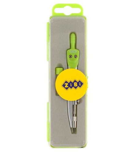 Циркуль BASIS в пластиковом пенале зеленый KIDS Line ZB.5302BS-04