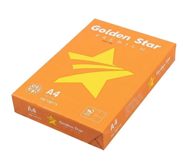 Папір  А4 500 арк.  GOLDEN STAR (Indah kiat)