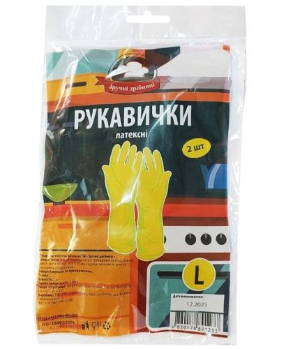 Перчатки универсальные L 1пара Зручні дрібниці