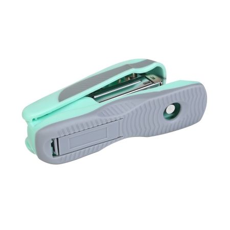 Степлер №24/6 26/6 20л 62мм пластиковый BM.4215-38 PASTEL мятный 12/72шт/уп