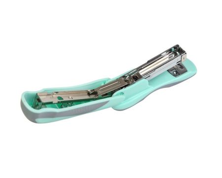 Степлер №24/6 26/6 20л 62мм пластиковый BM.4215-38 PASTEL мятный 12/72шт/уп