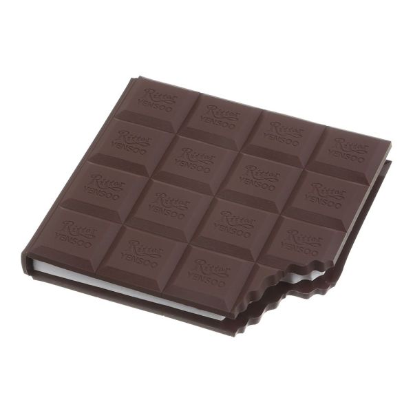 Блокнот  CHOCOLATE 100х87мм 80арк. нелінований обкладинка Soft touch KIDS Line ZB.12470-19
