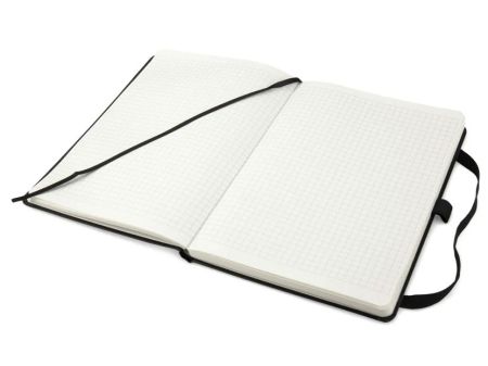 Книга записна Partner Prime  145*210мм 96 арк. клітинка на гумці Axent 8305-01чорна
