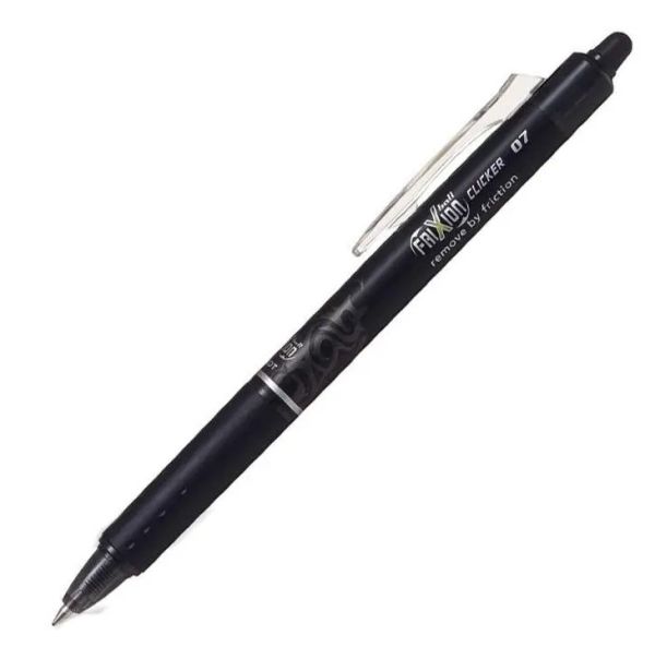 Ручка гелева автоматична пиши-стирай Pilot Frixion Ball Clicker BLRT-FR-7 чорна  12шт/уп