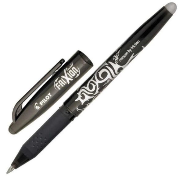 Ручка гелева пиши-стирай Pilot Frixion Ball BL-FR-7 чорна 12шт/уп
