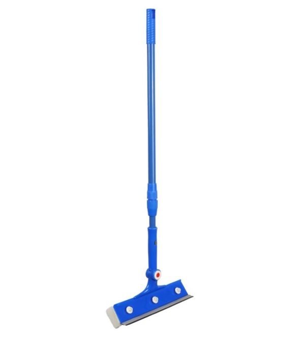 Швабра для миття вікон 25см, ручка телескоп, 70-100см