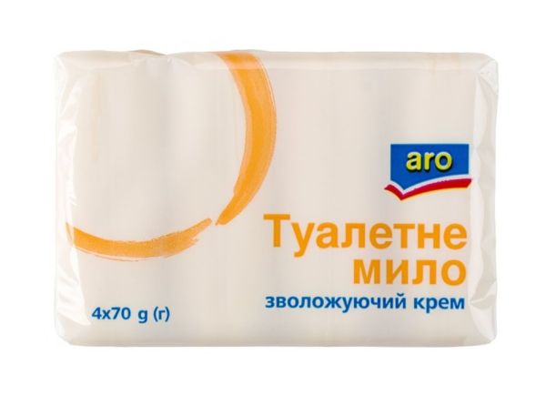 Мило 4*70г екопак ARO 25шт/ящ