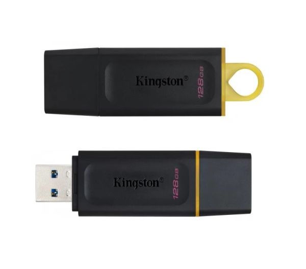 Флеш-драйв 128GB KINGSTON DT Exodia USB 3.2 Black/Yellow