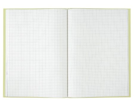 Книга А4 офсетна 96 арк. клітинка тверда обкладинка MORANDI STYLE BM.2400-436i оливкова 8шт/уп