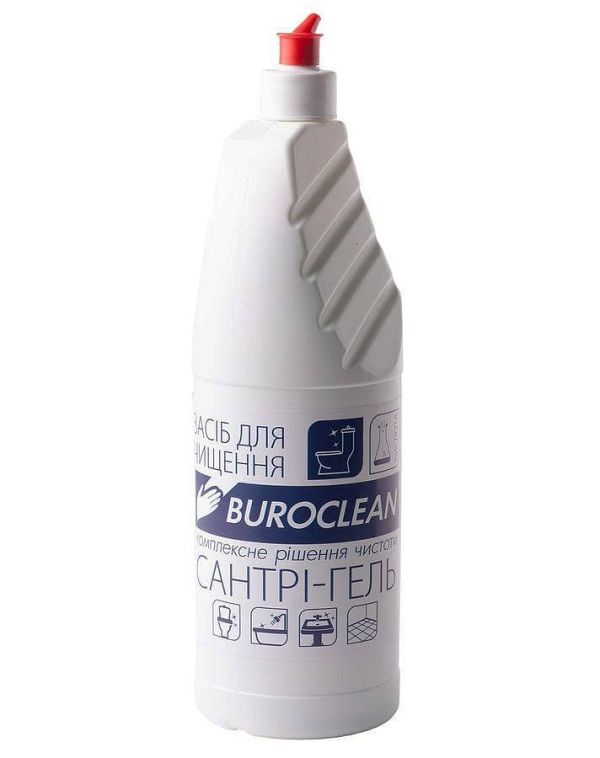 Чистячий засіб Сантрі гель Buroclean 900мл 8шт/уп