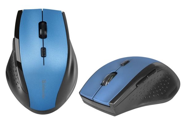 Миша бездротова DEFENDER Wireless ММ-365 синя