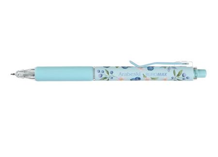 Ручка гелева автоматична ARABESKI BM.8379-14 синя 40шт/уп