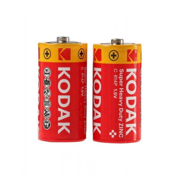Елемент живлення R-14 1х2штKODAK Extra Heavy Duty 2/24шт/уп